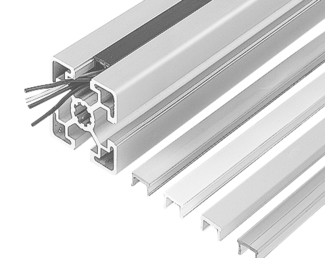 Abdeckprofil N10 H-PVC N10 TRANSP 2000MM